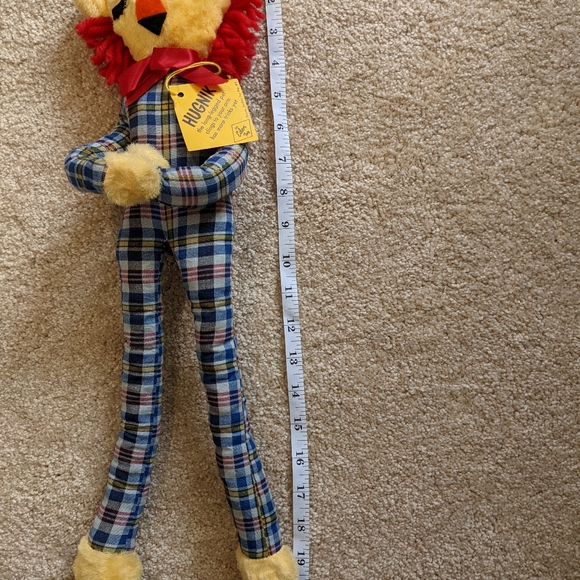 Vintage Eden Toys Hugnik hugging lion - Picture 7 of 7